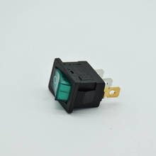 3pcs/lot 3 pin ON/OFF illuminated LED Rectangle Rocker Switch Car Dash Automotive 6A 250V/10A 125V KCD1 2024 - buy cheap