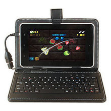 Free Shipping 7 inch Tablet PC Keyboard Leather Case wtih Bracket Tablet Computer Protection General Bracket Shell Holster 2024 - buy cheap