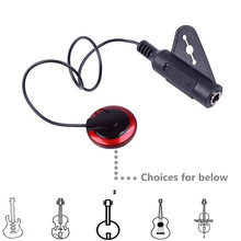 Multi-function Guitar Pickup Piezo Contact Microphone Pickup For Guitar Violin Banjo Mandolin Ukulele Guitar Accessories 2024 - buy cheap