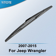 Yitote-limpador de para-brisa traseiro jeep wrangler, modelos 2007, 2008, 2009, 2010, 2011, 2012, 2013, 2014 e 2015 2024 - compre barato