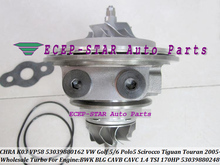 Cartucho turbo, chra k03 53039700150 53039700142 53039700099 para vw golf 5 gt polo 5 scirocco tiguan touran bwk bmy blg 1.4l tsi 2024 - compre barato