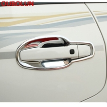 8 Uds. Para Toyota Land Cruiser LC200 2016 ABS cromo manija de puerta Bol cubiertas de molduras 2024 - compra barato