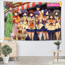 Wall Tapestry Clannad Tapestries Wall Hanging Show Piece For Home Decoration Wall Carpet Beach Throw Rug Blanket Yoga Mat 2024 - buy cheap