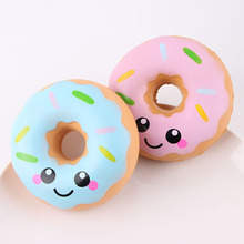 11cm Squishy doughnut Antistress Toy Ball Lovely Doughnut Cream Scented Hand Spinner Stress Reliever Squeeze Healing Prank Gifts 2024 - buy cheap