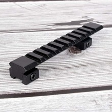 Scope Mount 11mm to 20mm Picatinny Rail Adapter Weaver Rail 10 Slots 124mm Length for Hunting Rifle Air Gun Scope Laser 2024 - buy cheap