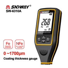 SNDWAY Width Measuring Instrument Paint Coating Thickness Gauge Digital Car Film Thickness Gauge Tester Thickness Gauges 2024 - buy cheap