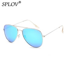 SPLOV Classic Pilot Polarized Sunglasses Men Women Vintage Metal Aviation Sun Glasses Brand Designer Driving Eyewear UV400 2024 - buy cheap