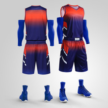 Мужской костюм для баскетбола, тренировочная форма для взрослых, оригинальный костюм для струйного дизайна, сделай сам 2024 - купить недорого