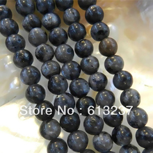 Natural black gray labradorite fashion stone 4mm 6mm 8mm 10mm 12mm round loose beads diy jewelry findings 15inch MY5288 2024 - buy cheap