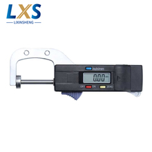 Medidor de espesor electrónico Horizontal Digital, herramienta de medición de espesor multifunción de alta precisión de 0,01mm, 0-25mm 2024 - compra barato