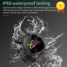 Reloj inteligente para hombre y mujer, pulsera resistente al agua ip68, con control del ritmo cardíaco y de la presión sanguínea, 30 metros de profundidad 2024 - compra barato