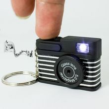 Mini llavero de cámara de juguete con campana colgante, accesorios de bolsa, juguete para niños, regalo 2024 - compra barato