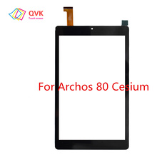 Black touch screen for Archos 70 80 90 Cesium Capacitive touch screen panel repair replacement spare parts 2024 - buy cheap