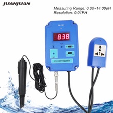 Digital pH Controller Meter Tester Water Quality Tester 0.00~14.00pH Range with Optional HI/LO Action 40% off 2024 - buy cheap