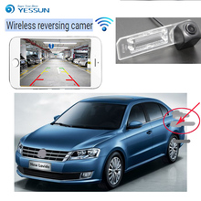 YESSUN для Volkswagen 4D 2D up car hd CCD камера заднего вида с ночным видением камера резервного копирования номерной знак беспроводная камера 2024 - купить недорого