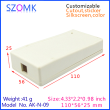 Недорогой корпус электроники из АБС-пластика, 1 шт., нестандартный корпус из АБС-пластика, 110x56x25 мм 2024 - купить недорого