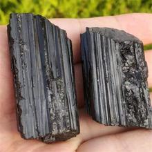 1pcs Natural Black Tourmaline Crystal Rough Stone Rock Mineral Specimen Healing Stone Home Decoration 2024 - buy cheap