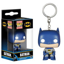 Pocket Pop Keychain Official DC Comics Batman Q Model Bobble Head Collectible Action Figure Toys For Children Christmas Gift 2024 - buy cheap