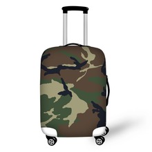 Army Camouflage  Travel Accessories Suitcase Protective Covers 18-32 Inch Elastic Luggage Dust Cover Case Stretchable 2024 - buy cheap