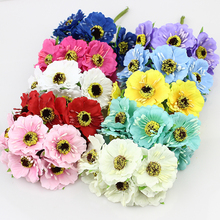 4cm Artificial camellia flower Bouquet, Multicolor silk flowers for wedding decoration,60pcs/lot 2024 - buy cheap