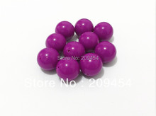 (Choose Size First) 6mm/8mm/10mm/12mm/14mm/16mm/18mm/20mm   dark purple acrylic neon solid beads 2024 - buy cheap