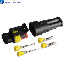 Promotion! 10 Kit 2Pin Way Sealed Waterproof Electrical Wire Connector Plug Car Auto Kits 2024 - buy cheap