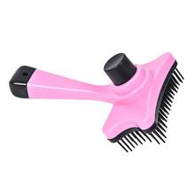 Pet Cat Hair Brush Deshedding Dog Grooming Tool Comb For Dog Hair Brush Remove Trimmer Grooming Cat Comb Rake 2024 - buy cheap