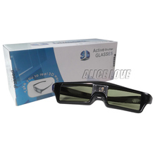 Óculos 3d profissional com obturador universal, óculos 3d prontos para dlp e projetor afiado para lg, acer, benq, epson, optoma 2024 - compre barato
