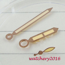Высококачественные стрелки часов цвета розового золота для ETA 6497 6498 ST36 стрелки часов 2024 - купить недорого