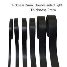 4/6/8/10/12/15/20/25/30/35cm DIY Handmade First Layer Black Leather Rope Cowhide Rope Pure Cowhide Strip 200cm Long 2024 - buy cheap