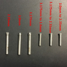 Micromotor para coleta de dentes seayang seashin, micromotor para laboratório dentário, mandril de coleta, 2.35mm/3.0mm/3.175mm, 3.0mm, adaptador para 2.35mm, 1 peça 2024 - compre barato