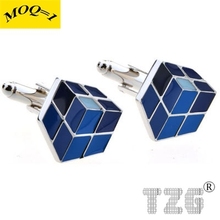 Magic Cube Cufflink Cuff Link 1 Pair Free Shipping Promotion 2024 - buy cheap