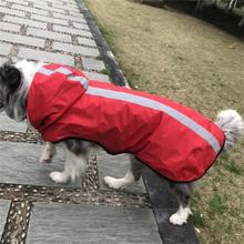 Capa de chuva para cachorro grande, casaco à prova d'água para cães grandes e médios e pequenos com capuz, roupas para animais de estimação ao ar livre 2024 - compre barato