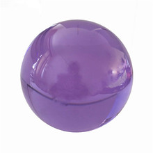 70mm bola de vidro cristal paperweight lilás quartz esfera fengshui ornamentos decoração para casa estatuetas lembrança presentes 2024 - compre barato