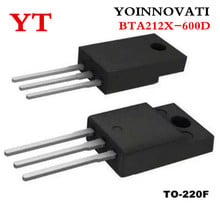 50 unids/lote BTA212X-600D BTA212X BTA212X-600 IC, mejor calidad, TO-220F 2024 - compra barato