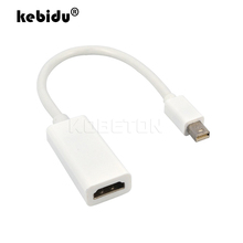 kebidu 10PCS/lot for Thunderbolt Mini DisplayPort  DP to HDMI-compatible Adapter Cable For Apple Mac Macbook Pro Air Notebook 2024 - buy cheap
