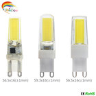 Lâmpada de led dimerizável, 5 lâmpadas cob g9 dc12v 220v g9 g4 smd2835 3014led g9, holofote para substituição de lustre de cristal - especificações