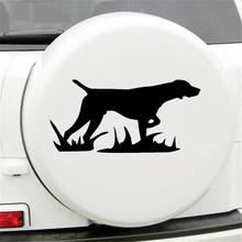 Cool Hunting Dog Car Sticker Styling Decal Bumper Window Laptop Wall Decoration 2024 - buy cheap