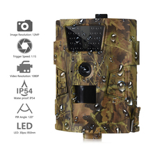 Câmera Da Fuga Da Caça Selvagem HT-001B 14MP 30 pcs LEDs Infravermelhos 850nm IP54 animais À Prova D' Água cam olheiro alimentador dos cervos chasse Suntekcam 2024 - compre barato