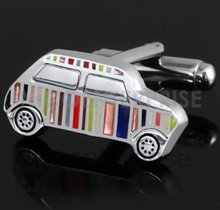 free shipping Brand Cufflinks brass copper material replica colorful car design new arrival cufflinks wholesale&retail 2024 - buy cheap