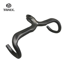 TMAEX- Newest Full Carbon Handlebar Road Bike Integrated Handlebar And Stem Racing Handle Bicycle Parts 28.6*400/420/440mm 2024 - buy cheap