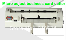 Cortadora de tarjetas de visita automática, cortador de tarjetas con tamaño A4 ajustable, microajuste, envío rápido gratis 2024 - compra barato