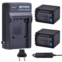 Batmax-batería VBT380 de VW-VBT380, cargador de pared para Panasonic HC-V110, HC-V130, HC-V160, HC-V180, HC-V201, HC-V250,HC-V260, 2 uds. 2024 - compra barato