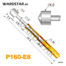 Sondas de Medición de resorte Pogo, longitud de Pin de 100mm, diámetro de P160-E8, 4,0 Uds., 24,5mm (muelle de carrera, espuma: 140g) 2024 - compra barato