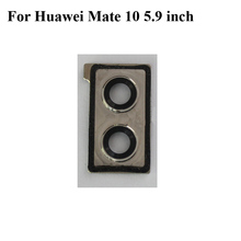 Для Huawei Mate 10 Mat10 задняя камера стеклянный объектив + Крышка для камеры круглые корпусные детали для Huawei Mate 10 Mat10 2024 - купить недорого