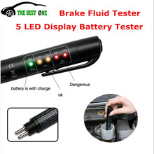 Car Brake Fluid Tester Pen 5 LED Car Automotive Electronic Accurate Oil Quality Check Digital Tester Liquid Diagnostic Tool 2024 - buy cheap