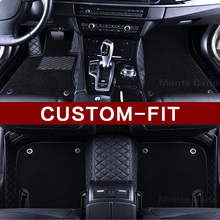 customized car floor mats for Mercedes Benz GLA CLA A class W176 C117 X156  X204 X205 GLK GLC 3d luxury carpet rugs liners 2024 - buy cheap