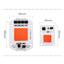 【3 PCS】chips light combination 10 W 30 W 50 W 110V / 220 V smart IC no drive light LED light plant growth lamp LED 2024 - buy cheap