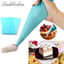 31cm Length Blue Silicone Icing Piping Cream Pastry Bag DIY Cake Decorating Tool Kitchen Baking tools Christmas gift LW0639 2024 - buy cheap