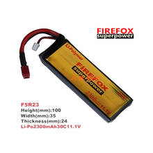 1pcs 100% Orginal FireFox 11.1V 2300mAh 30C Li Po AEG Airsoft Battery F5R23 2024 - buy cheap